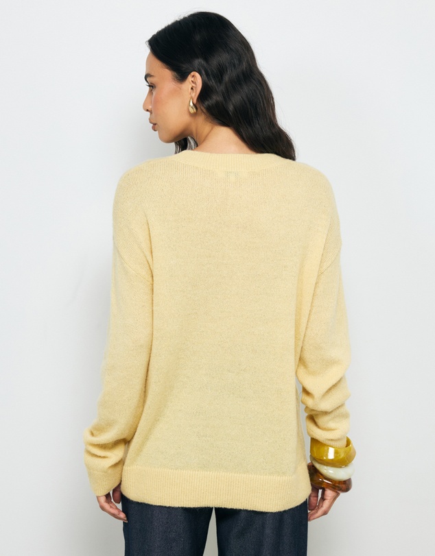 AERE - Citrus Intarsia Knit Jumper