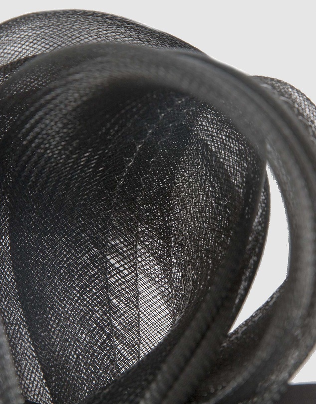 Fillies Collection - Bespoke Black Racing Fascinator