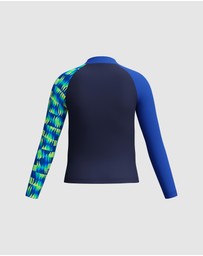 Speedo - LS Print Rash Top - Kids-Teens