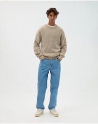 AERE - Wool Blend Relaxed Sweater