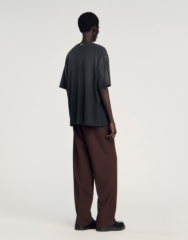 Sandro - Washed Black Tee Shirt