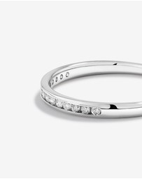 Michael Hill - Wedding Band with 0.15 Carat TW of Diamonds in 14kt White Gold