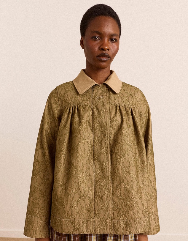 Damson Madder - Mini Mercedes Reversible Coat