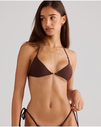 Vacay Swimwear - Palma Top Chocolate