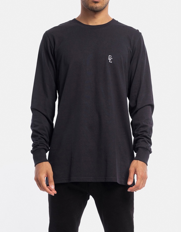 Counter Culture - Cypher Embroidery Long Sleeve Tee