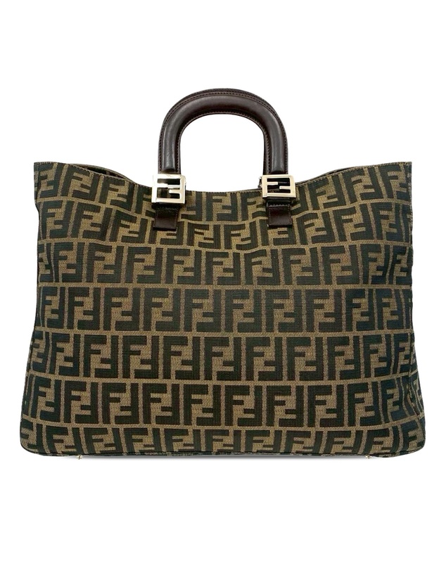 Pre-Loved by Azura Reborn - Pre-Loved Large Zucca Canvas Twins Tote