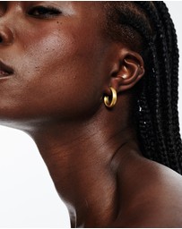 Sunday Stephens - Frosted Hoop Earrings