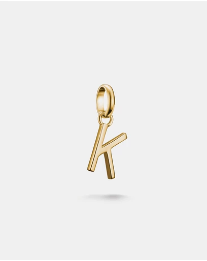 THOMAS SABO - THOMAS SABO Connect Charm letter K Gold