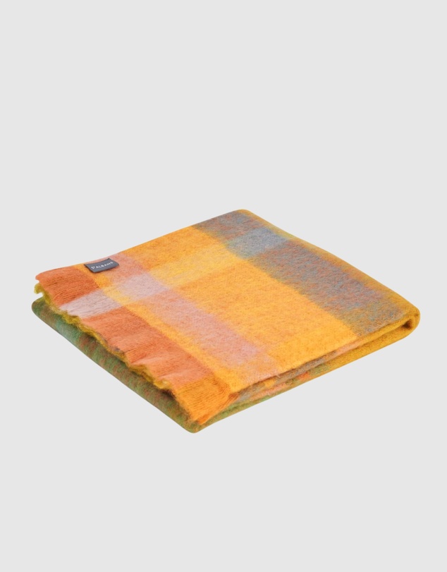 St Albans - Mohair Throw Marigold