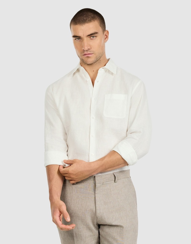 Tarocash - Hamilton Pure Linen Shirt
