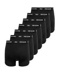 Only & Sons - Fitz Solid Boxer 7-Pack