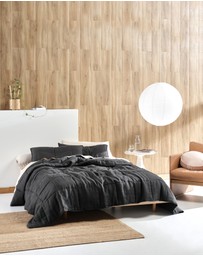 Linen House - Nimes Pure Linen Coverlet