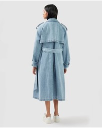 Belle & Bloom - Wild Skies Denim Trench