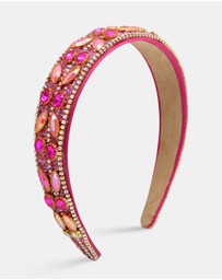 Morgan & Taylor - Lucie Headband in Pink