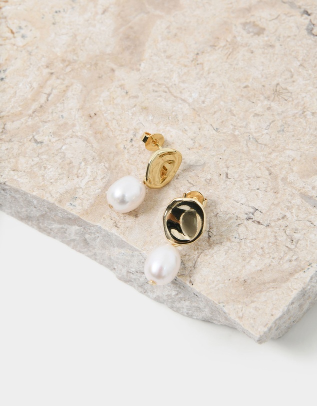 Forcast - Betty 16k Gold Plated Earrings