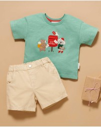 Purebaby - Knee Length Short -Kids-Babies
