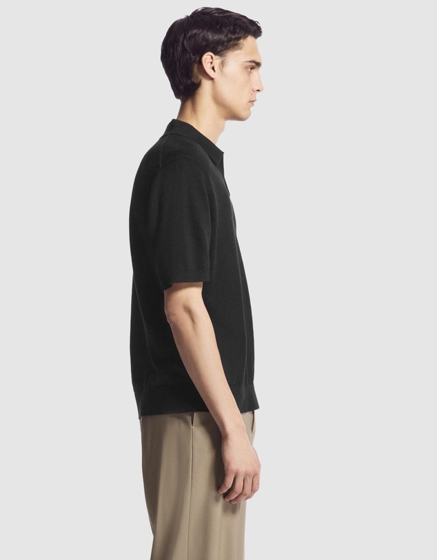 COS - Knitted Linen Polo Shirt