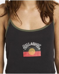 Billabong - Womens Otis Flag Cropped Tank