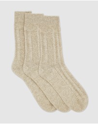 Levante - 3 Pack Carmella Crew Sock