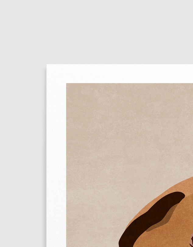 Olive et Oriel - Cowgirl by Emel Tunaboylu Art Print