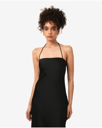 Forcast - Martini Strapless Satin Dress