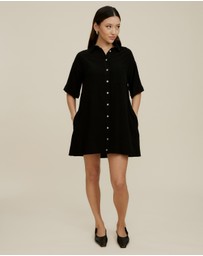 The Fated - Finesse Relaxed Shirt Dress
