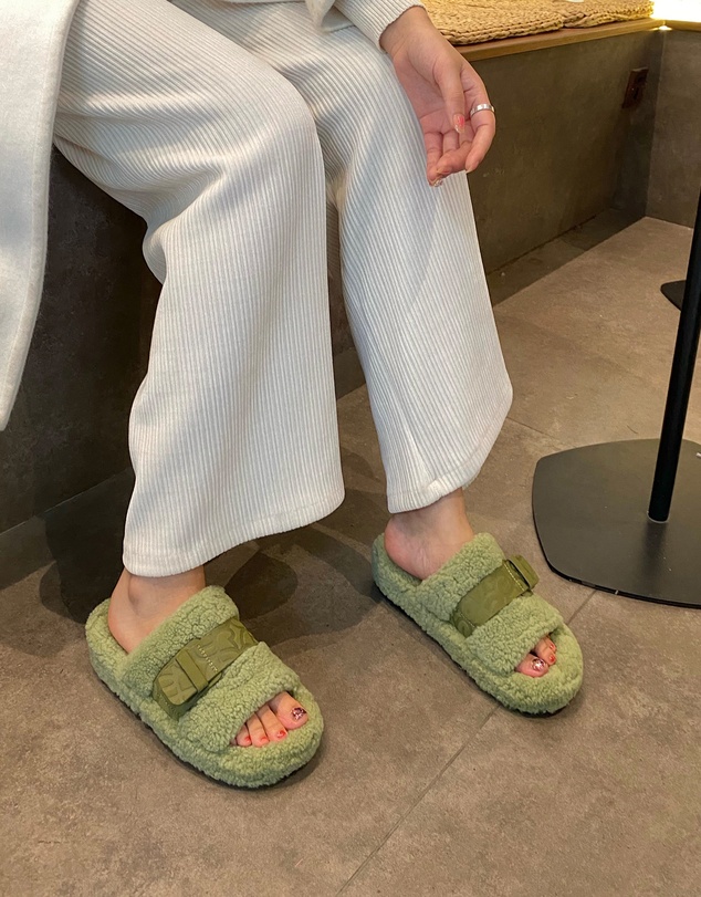 EVERAU - EverAU Ugg Croft Wool Upper Sandals