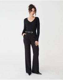 Forcast - Isla V-Neck Bamboo Top