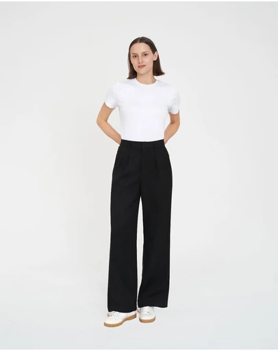 Huffer - Classic Pleat Pants