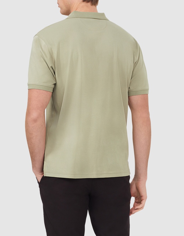 Van Heusen - Johnny Collar Interlock Polo