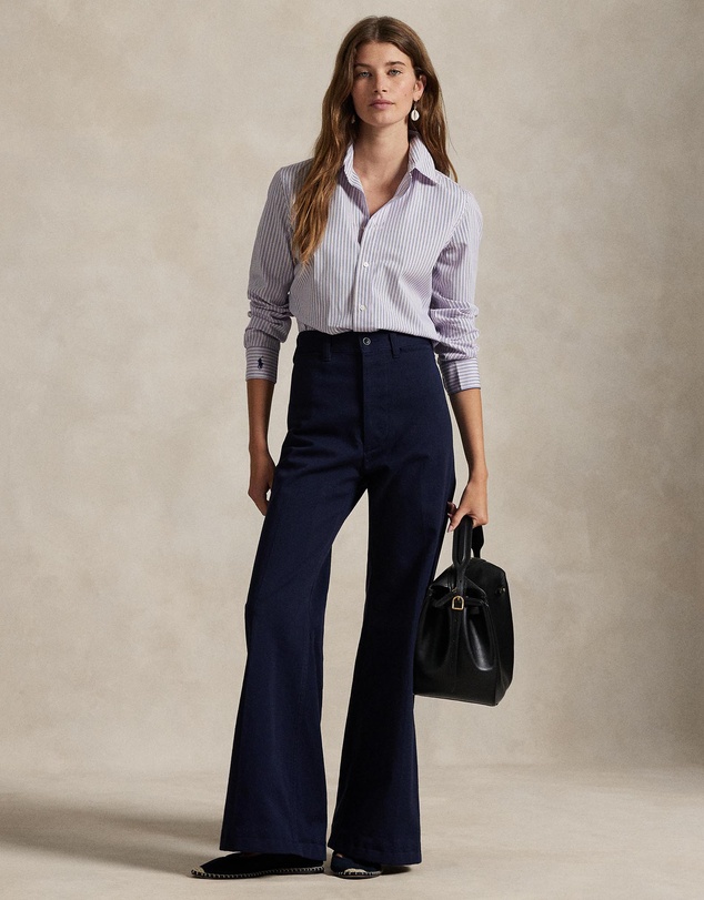 Polo Ralph Lauren - Stretch Slim Fit Striped Poplin Shirt
