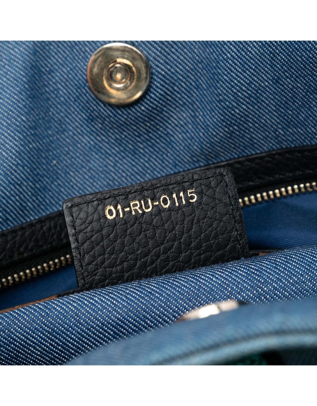Pre-Loved by Azura Reborn - Pre-Loved Denim Patch D Light Satchel
