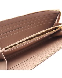 Pre-Loved by Azura Reborn - Pre-Loved Saffiano Triangle Logo Long Wallet