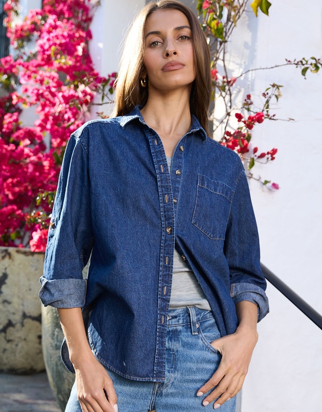 CAMIXA - Denime Linen Shirt