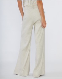 Amelius - Sofia Linen Twill Wide Leg Pants