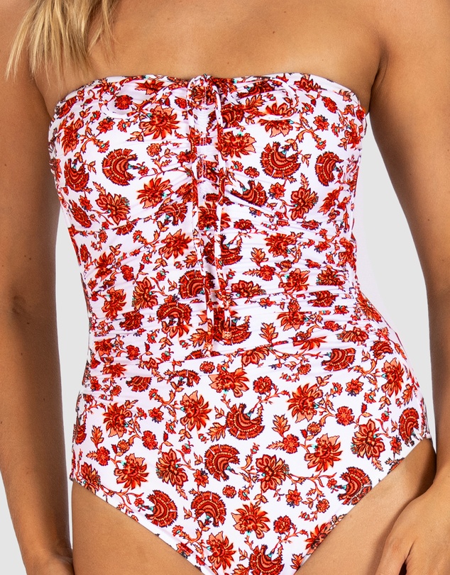 Baku Swimwear - Flamenco Bandeau One Piece Swimsuit