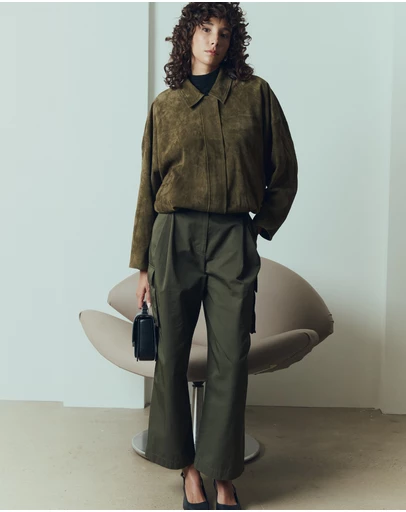 IDA+S - Emery Cotton Twill Cargo Pants