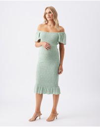Ripe Maternity - Selma Shirred Dress