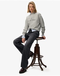Superdry - Mid Rise Wide Leg Jean