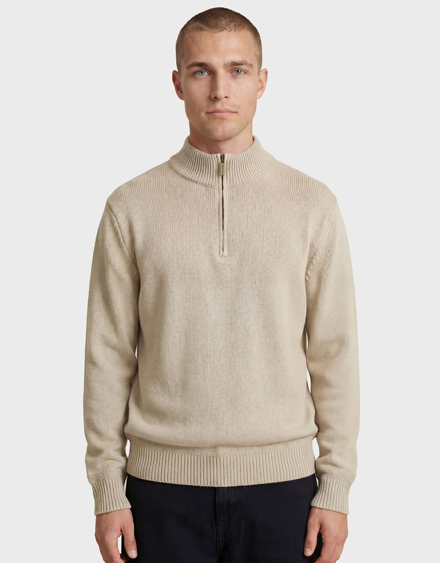 Academy Brand - Clyde 1/4 Zip Knit