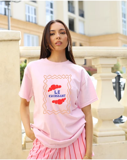 Vacancy Co - Le Croissant Tee