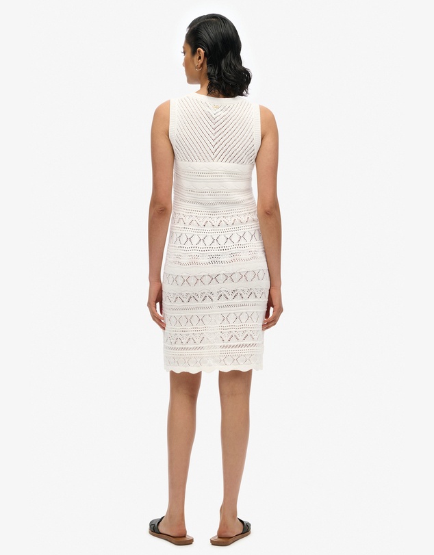 Superdry - Crochet Mini Slim Fit Dress