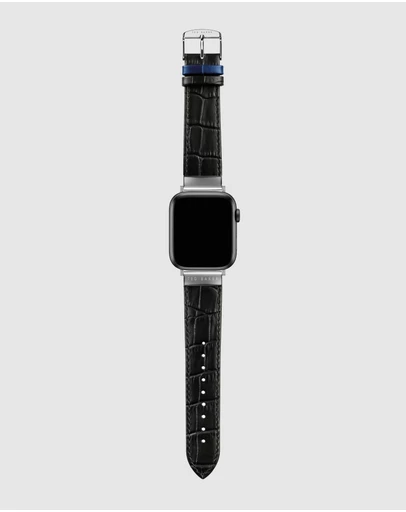 Ted Baker - Ted Baker Apple Band - Ted Metal Croco Black