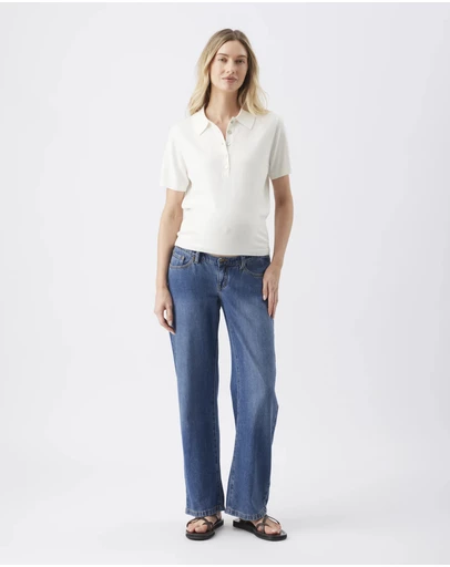 Ripe Maternity - Billie Elastic Waist Jean