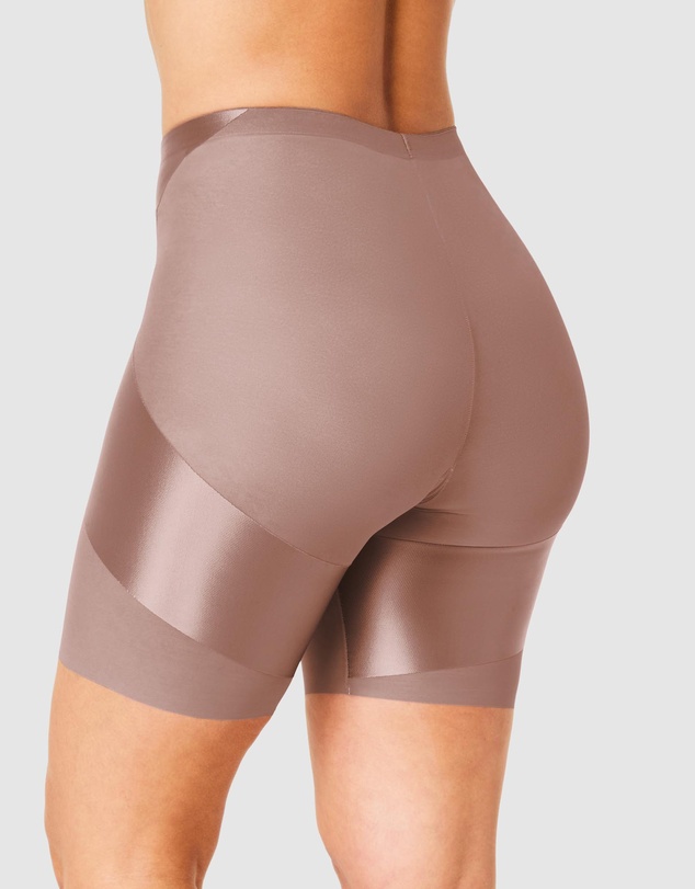 Spanx - Shaping Satin Midthigh X Booty-Lifting Shorts