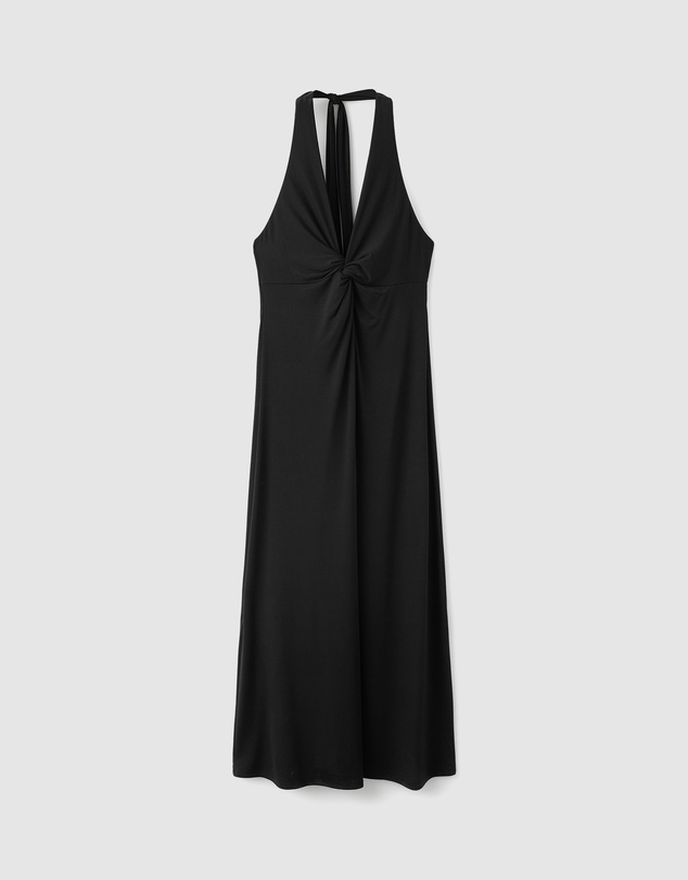 M.N.G - Draped Halter Dress