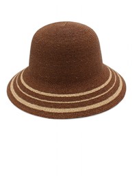 Morgan & Taylor - Danice Bucket Hat in Chocolate Brown