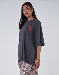 JGR & STN - Tiger Oversized Tee