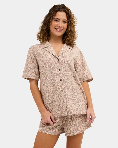 Quiksilver - Womens Serene Short Sleeve Shirt