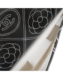 Pre-Loved by Azura Reborn - Pre-Loved Coated Canvas Camellia Logo Camera Bag